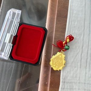 New year of the ox necklace with gift box